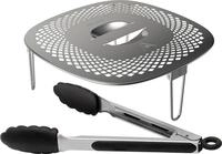 PHILIPS Grillpfanneneinsatz "HD9954/01 Snack Profi-Kit", schwarz (schwarz, gr&uuml;n),