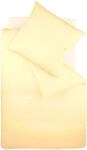 Bettw&auml;sche FLEURESSE "Colours in 135x200, 155x220 oder 200x200 cm", gelb (vanille),