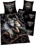 Kinderbettw&auml;sche ANNE STOKES "Anne Stokes", schwarz, B/L: 135cm x 200cm, 1 Stk., 1