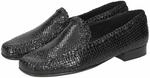 Slipper SIOUX "Cordera", Damen, Gr. 42 (UK 8), schwarz, Obermaterial: 100%