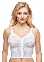 Entlastungs-BH SUSA "Longline BH Classics", Damen, Gr. 100, Cup A, wei&szlig;,