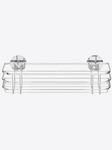 Badaccessoire-Set HEINE HOME, silber (silberfarben), Edelstahl, Badaccessoires-Sets,