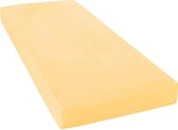 Spannbettlaken JANINE "ELASTIC 5002", gelb (vanille), L:200cm, Jersey-Elasthan,