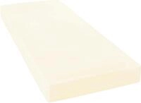 Spannbettlaken JANINE "ELASTIC 5002", beige (natur), L:200cm, Jersey-Elasthan,