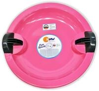 Schneerutscher KHW "Fun UFO pink", pink, SchlittenB:65cm H:7cm L:65cm,...