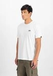 T-Shirt ALPHA INDUSTRIES "Basic T-Shirt SL", Herren, Gr. XL, wei&szlig;, Obermaterial:
