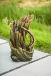 Gartenbrunnen UBBINK "Alcamo", beige (natur), Polyresin, Wasserspiele, Gartenbrunnen