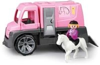 Spielzeug-Transporter LENA "Truxx, Pferdetransporter", rosa, Spielzeugfahrzeuge,