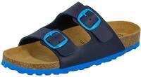 Hausschuh LICO "Pantolette Bioline Kids", Jungen, Gr. 29, blau, Synthetik, Schuhe