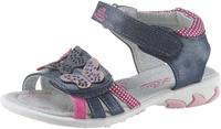 Sandale LICO "Sandale Lindsey V - marine/pink/rosa", M&auml;dchen, Gr. 29, blau,