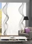 Schiebegardine HOME WOHNIDEEN "ALBERTA", grau, B:60cm H:245cm, Polyester, Gardinen,