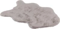 Fellteppich "Tender" Gr. 41, silber (silberfarben), B:60cm H:26mm L:90cm, Kunstfaser,
