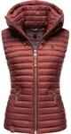Steppweste NAVAHOO "Steppweste Shadaa", Damen, Gr. XS, rot (weinrot), Obermaterial: