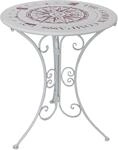 Gartentisch GARDEN PLEASURE "Bayo", wei&szlig;, B:60cm H:70cm T:60cm, Tische, Gartentisch,