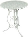 Gartentisch GARDEN PLEASURE "Lascar", wei&szlig;, B:60cm H:70cm T:60cm, Tische,