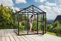 Gew&auml;chshaus VITAVIA "Zeus 6200", schwarz, B:258,4cm H:250,4cm T:242cm,
