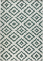 Teppich HANSE HOME "Malta Wendeteppich" Gr. 6, gr&uuml;n (gr&uuml;n, creme), B:200cm...