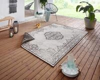 Teppich HANSE HOME "CEBU Wendeteppich" Gr. 3, schwarz (schwarz, creme), B:120cm...