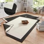 Teppich HANSE HOME "Panama Wendeteppich" Gr. 6, schwarz, B:200cm H:5mm L:290cm,