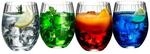 Cocktailglas "Mixing Tonic Cocktails 580 ml 4er Set transparent", bunt (transparent),