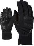 Multisporthandschuhe ZIENER "ILKO GTX INF", Damen, Gr. 9.5, schwarz, Kunstfaser,