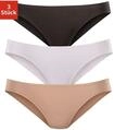Bikinislip LASCANA "aus hochwertiger Modal-Qualit&auml;t", Damen, Gr. 44/46, bunt