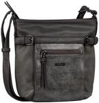 Umh&auml;ngetasche TOM TAILOR "JUNA", Damen, Gr. B/H/T: 24cm x 7,5cm, grau,...
