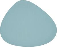 Platzset STUCO "Kaja - Stone-Shape", blau (hellblau), B:37cm L:44cm,...