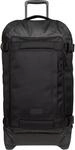 Reisetasche EASTPAK "TRANVERZ M", Gr. B/H/T: 36cm x 67cm x 30cm, schwarz, Nylon,