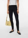 Skinny-fit-Jeans VERO MODA "VMTANYA", Damen, Gr. L (40), L&auml;nge 32, schwarz,