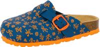 Pantolette LICO "Pantolette Bioline Clog Kids", Damen, Gr. 33, blau, Synthetik,