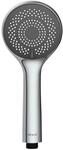 Handbrause WENKO "Watersaving System", silber (silberfarben), B:9,6cm T:5,6cm,