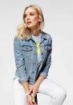 Jeansjacke LEVI'S "ORIGINAL TRUCKER", Damen, Gr. M (36/38), blau (light), Web,