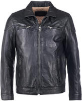 Lederjacke JCC "Lederjacke 51195", Herren, Gr. 48, schwarz, Obermaterial: 100%