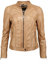 Bikerjacke JCC "Lederjacke Cabira", Damen, Gr. 40, braun, Obermaterial: 100%