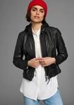 Lederjacke ALPENBLITZ "Lissabon", Damen, Gr. 34, schwarz, Obermaterial: 100%