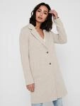 Kurzmantel ONLY "ONLCARRIE MEL COAT OTW NOOS", Damen, Gr. 40L, braun (etherea),...