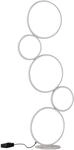 TRIO LEUCHTEN LED Stehlampe "Rondo", wei&szlig;, 5, H: 115cm, 1 Stk., Leuchten,