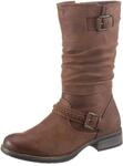 Stiefel RIEKER, Damen, Gr. 37, Normalschaft, braun (cognac, used), Lederimitat,...
