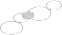 TRIO LEUCHTEN LED Deckenleuchte "Rondo", wei&szlig;, 4, H: 5cm, 1 Stk., Leuchten,