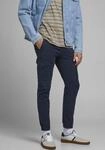 Cargohose JACK & JONES "PAUL FLAKE", Herren, Gr. 30, L&auml;nge 32, blau (navy blazer),