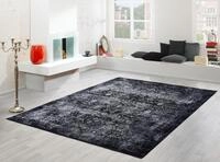 Teppich OCI DIE TEPPICHMARKE "BESTELLER MAGIC", schwarz (schwarz, grau), B:80cm H:8mm