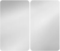 Herd-Abdeckplatte WENKO "Universal Modell Silber", bunt (silberfarben, grau),...