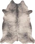 Fellteppich ANDIAMO "Amarillo" Gr. 41, grau, B:125cm H:4mm L:155cm, Kunstfaser,