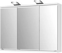 Spiegelschrank JOKEY "Lena", wei&szlig;, B:80cm H:64cm T:23,8cm, MDF, Schr&auml;nke,