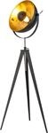 OTTO HOME Stehlampe "Elenoire", gold (schwarz, goldfarben), 1, &Oslash; 40cm H: 148cm,