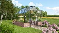 Gew&auml;chshaus VITAVIA "Cassandra 8300", schwarz, B:257cm H:248,9cm T:323,1cm,