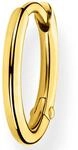 Single-Creole THOMAS SABO "Classic gold, Classic silber", gold (gelbgoldfarben),
