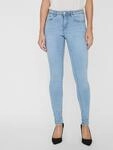 Skinny-fit-Jeans VERO MODA "VMTANYA MR S PIPING JEANS VI352 GA NOOS", Damen, Gr. XS