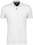 Poloshirt LERROS, Herren, Gr. L (52), wei&szlig;, Piqu&eacute;, Obermaterial: 100% Baumwolle,